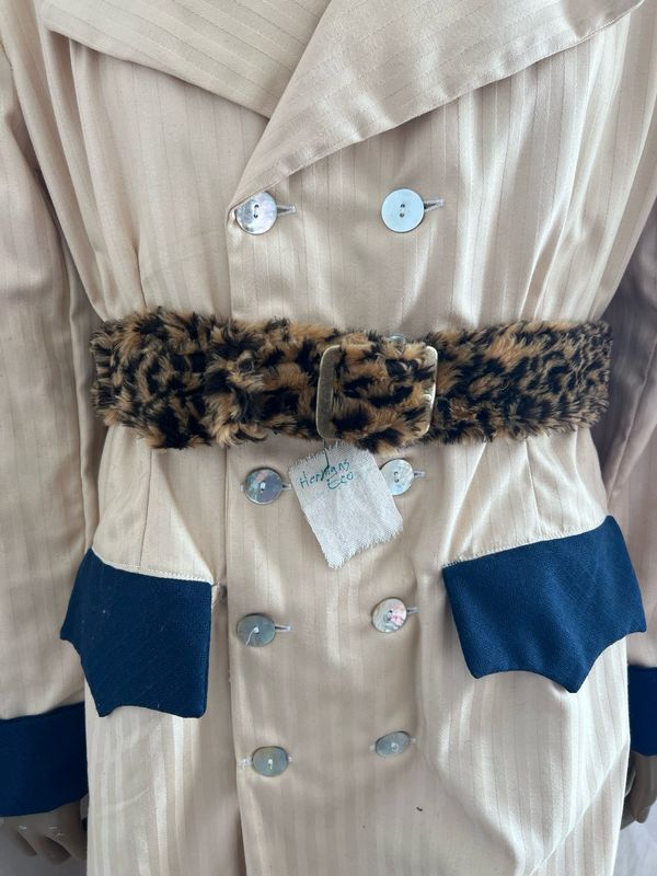 Leopard Faux Fur Belt  By Anna Herman USA