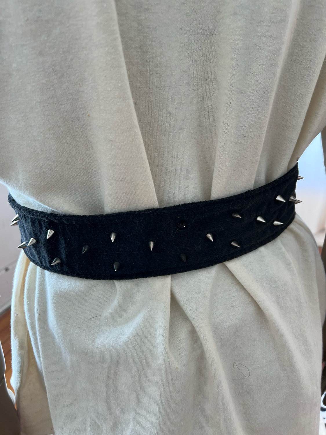 Vegan Stud Belt By Anna Herman 32” To 39”