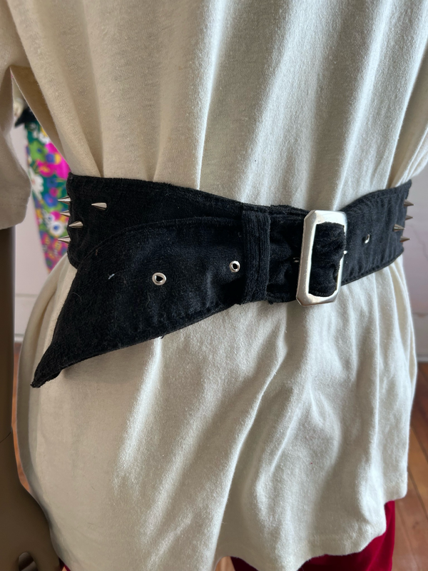 Vegan Stud Belt By Anna Herman 32” To 39”