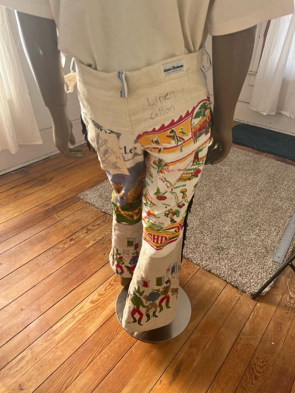 Cowboy Bell Bottom Pants 36 X 32