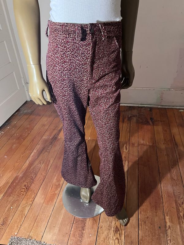 Splash Corduroy Studded Bells Jeans 32 X31 Hermans USA