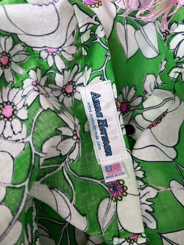 Flower Power Cowboy Western Shirt M By HERMAN