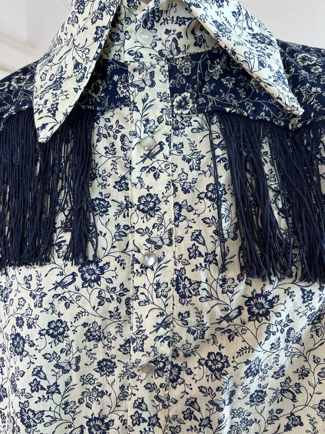 Cowboy Shirt By Anna Herman L USA