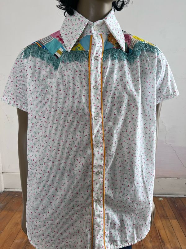 Goucho Cowboy Shirt Snaps By A Herman
