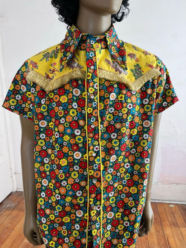 Lewis &amp; Clark Cowboy Shirt By Anna Herman M