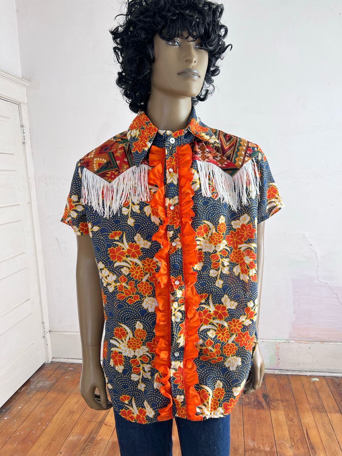 Cowboy Tuxedo Shirt By Anna Herman L