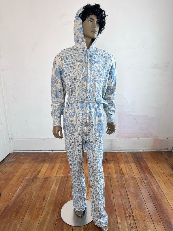 Brocade Hoody Men&#39;s Jumpsuit L by Anna Herman