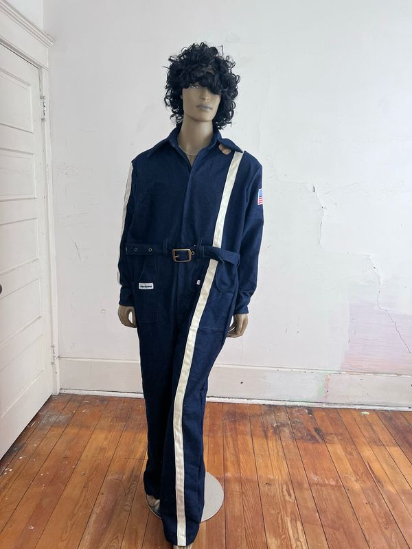 Men’s Racing Jumpsuit XL Denim By Anna Herman USA