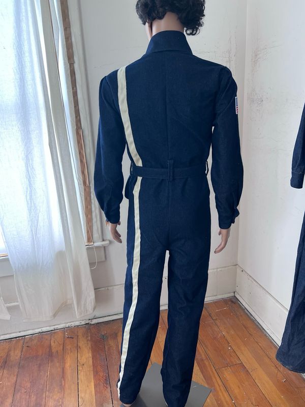 Men’s Racing Jumpsuit Denim By Anna Herman USA Small