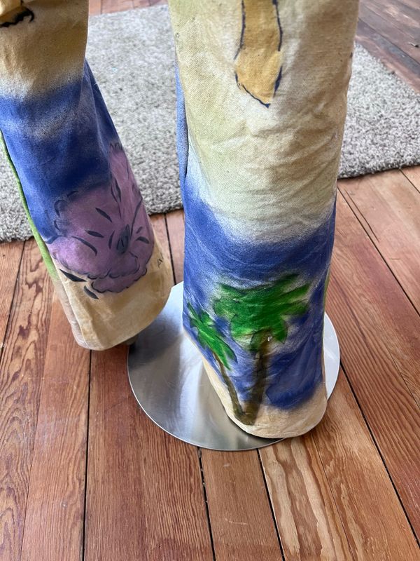 Hula Girl Mens Pants Wearable Art 32-34 X 33