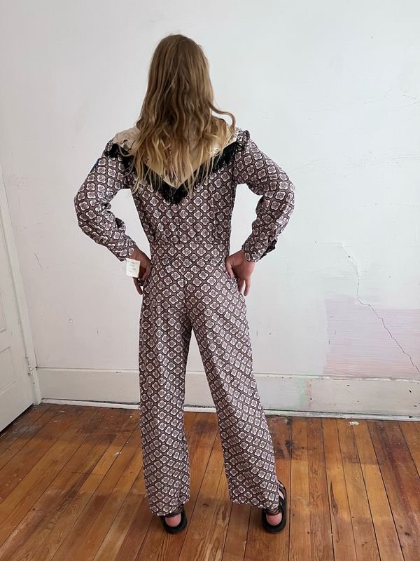 Mens  Bronco Western  Jumpsuit L X 32 USA