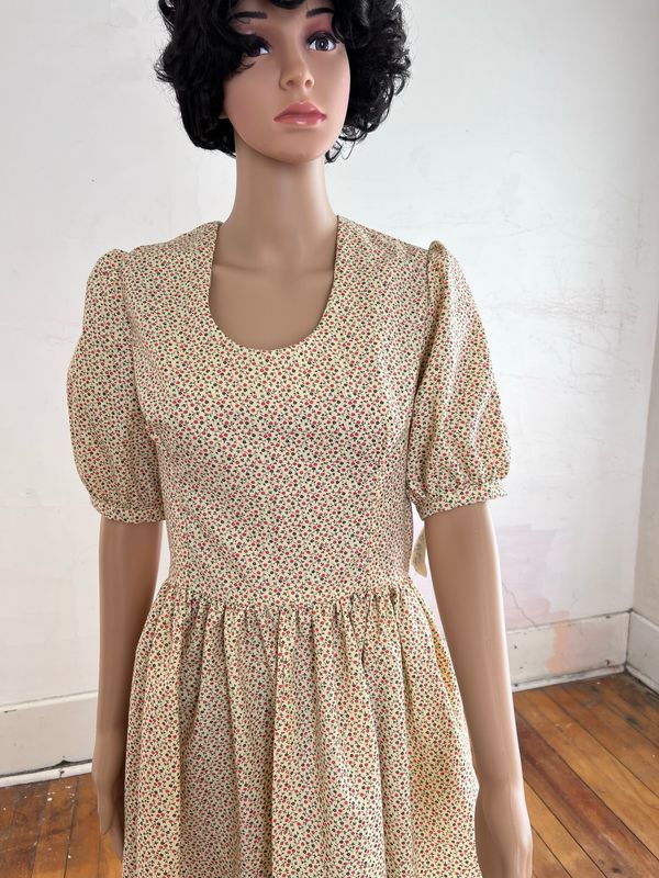 Gaucho Prairie Dress 28”W Med Cotton