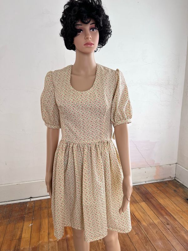 Gaucho Prairie Dress 28”W Med Cotton