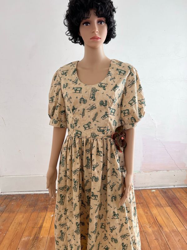 Farmers Weathervane Prairie Dress By A Herman USA