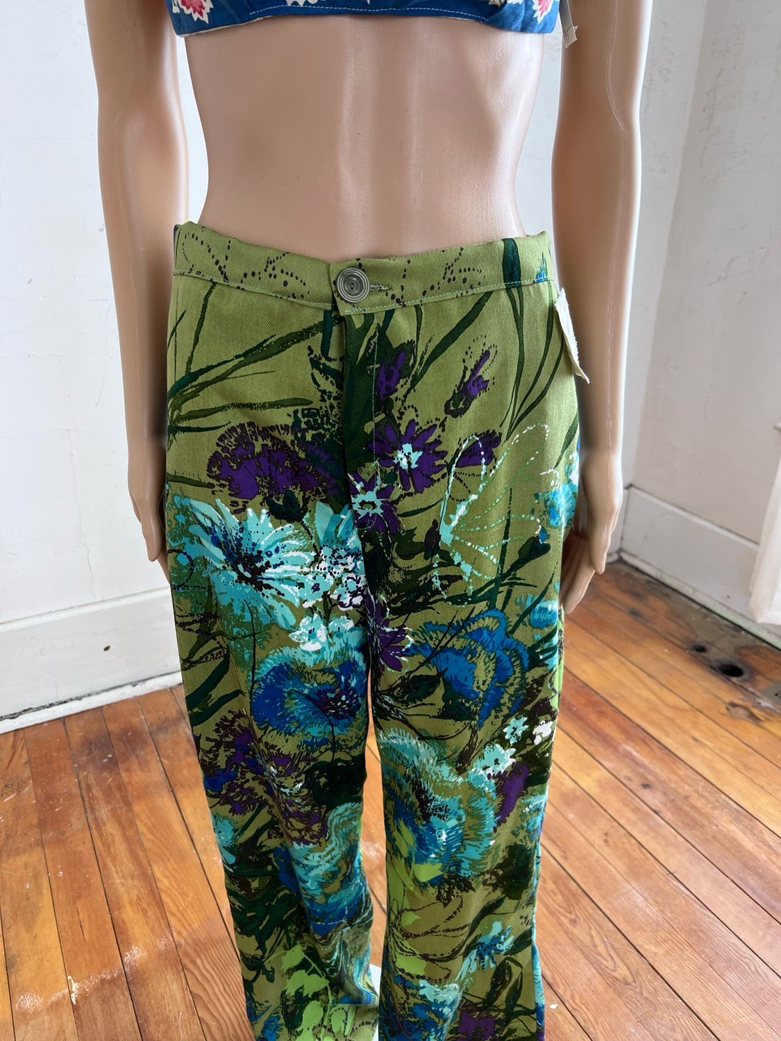 MCM Flower Pants Med By A Herman