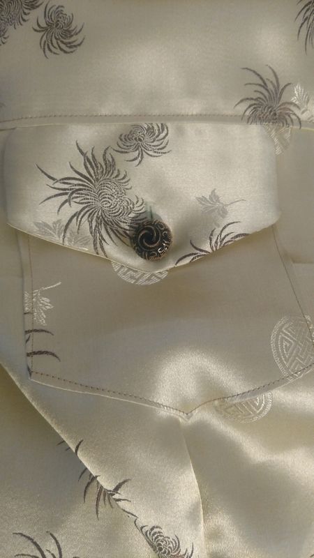Mens Silk Jacket Vaquero L 42 Mens Silk Jacket Vaquero L 42