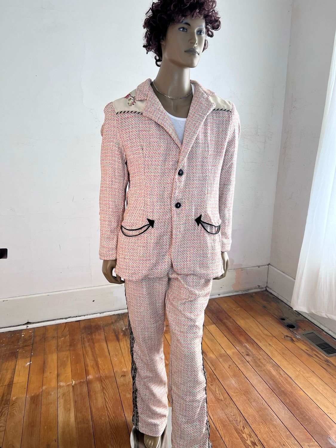 Men’s Western Suit 44 36X 32 USA Herman