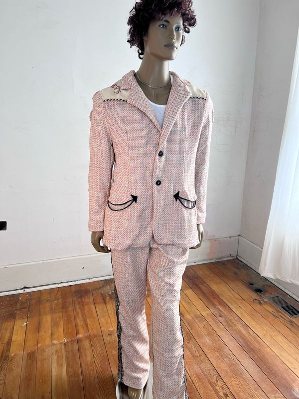 Men’s Western Suit 44 36X 32 USA Herman