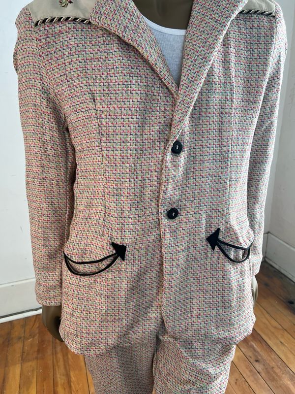 Men’s Western Suit 44 36X 32 USA Herman