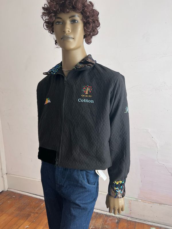 Men’s Embroidered Jacket m -l Hermans