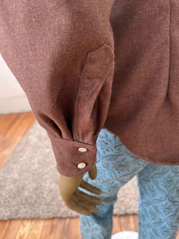 Teddy Bear Bub Cowboy Shirt L By Anna Herman