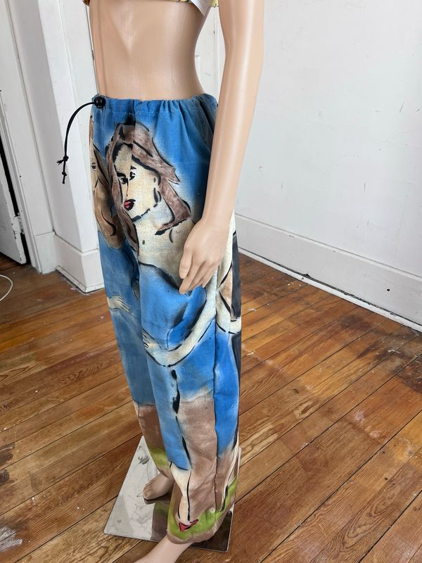 Airbrushed Rapper Pants M By A Herman