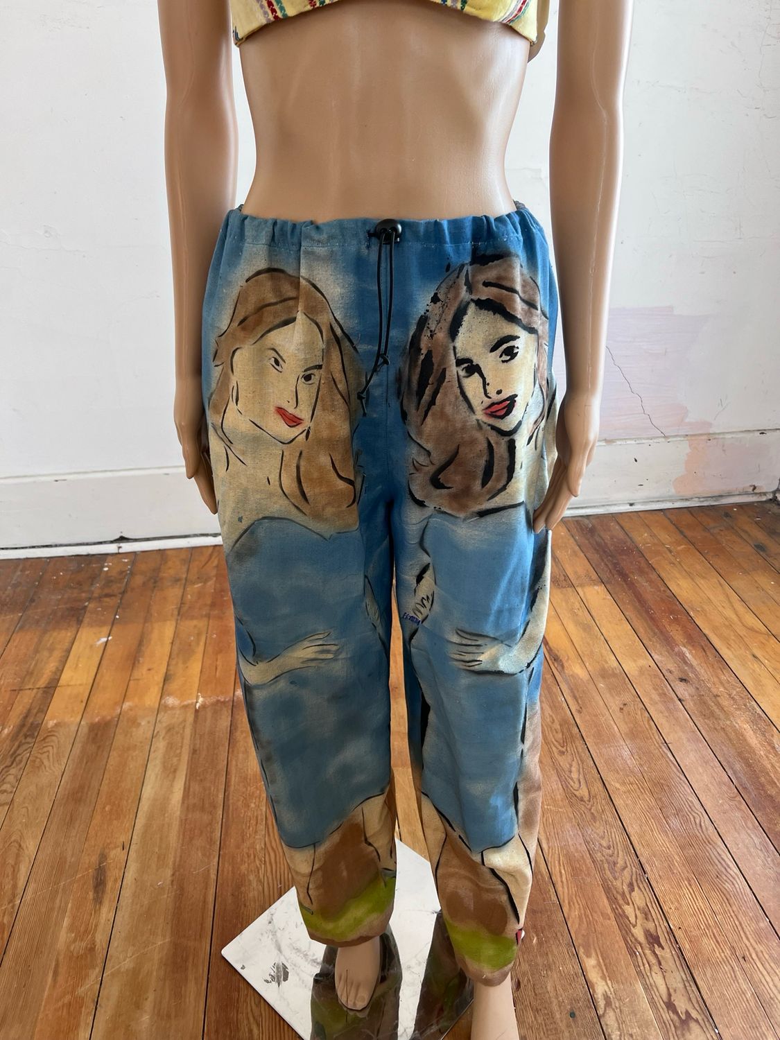 Airbrushed Rapper Pants M By A Herman