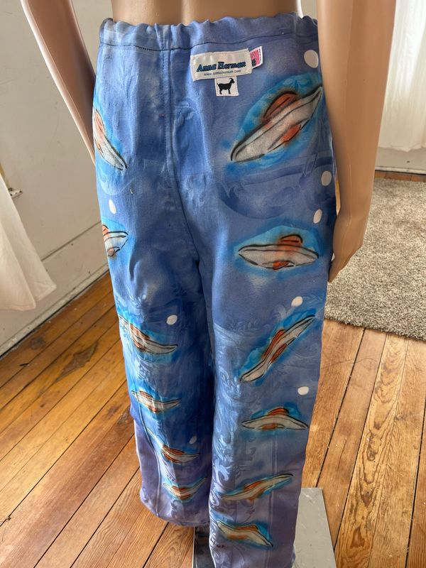 Flying Saucer Pants S To M Airbrush