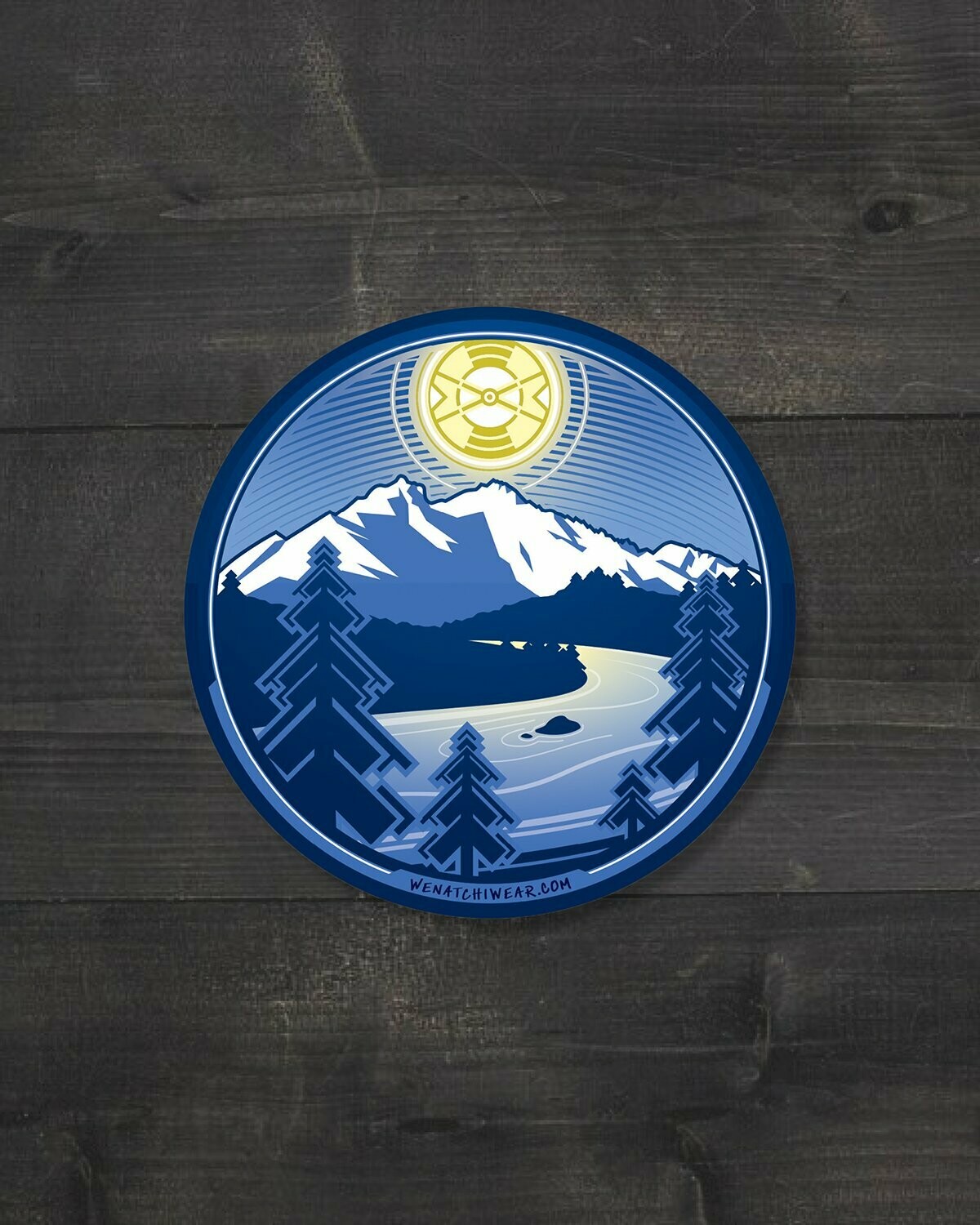 The Icicle Sticker, Select Color: The Icicle - BLUE