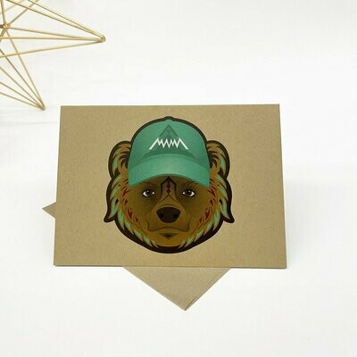 Mama Bear Greeting Card: 5" x 7"