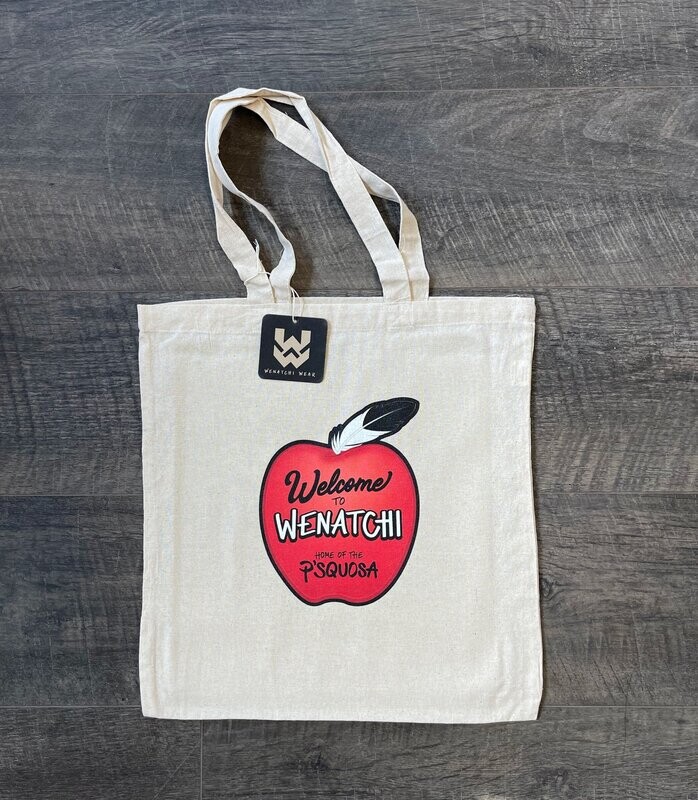 Welcome to Wenatchi Cotton Tote bag Welcome to Wenatchi Cotton Tote bag