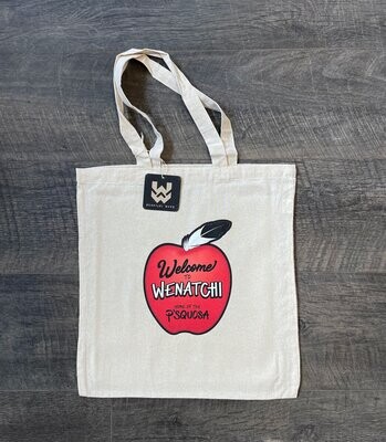Welcome to Wenatchi Cotton Tote bag