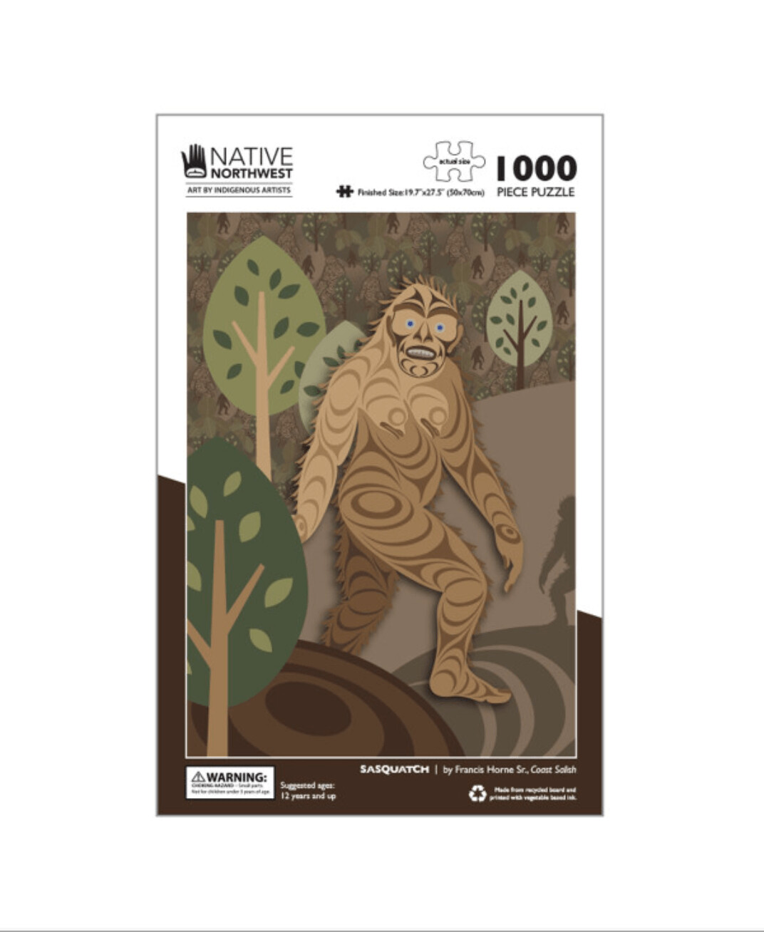 1000 Piece Jigsaw Puzzle - Sasquatch
