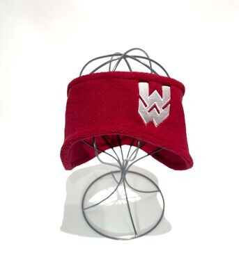 Wenatchi Wear Embroidered Fleece Headband - Red