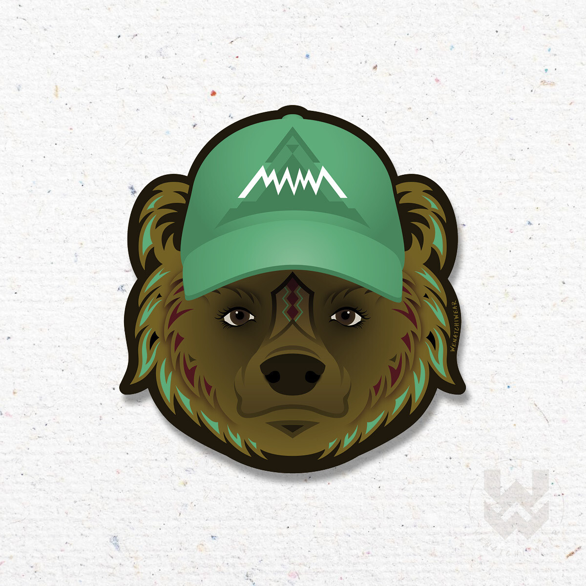 Wenatchi Wear Štǝḿtáḿǝl Family Stickers