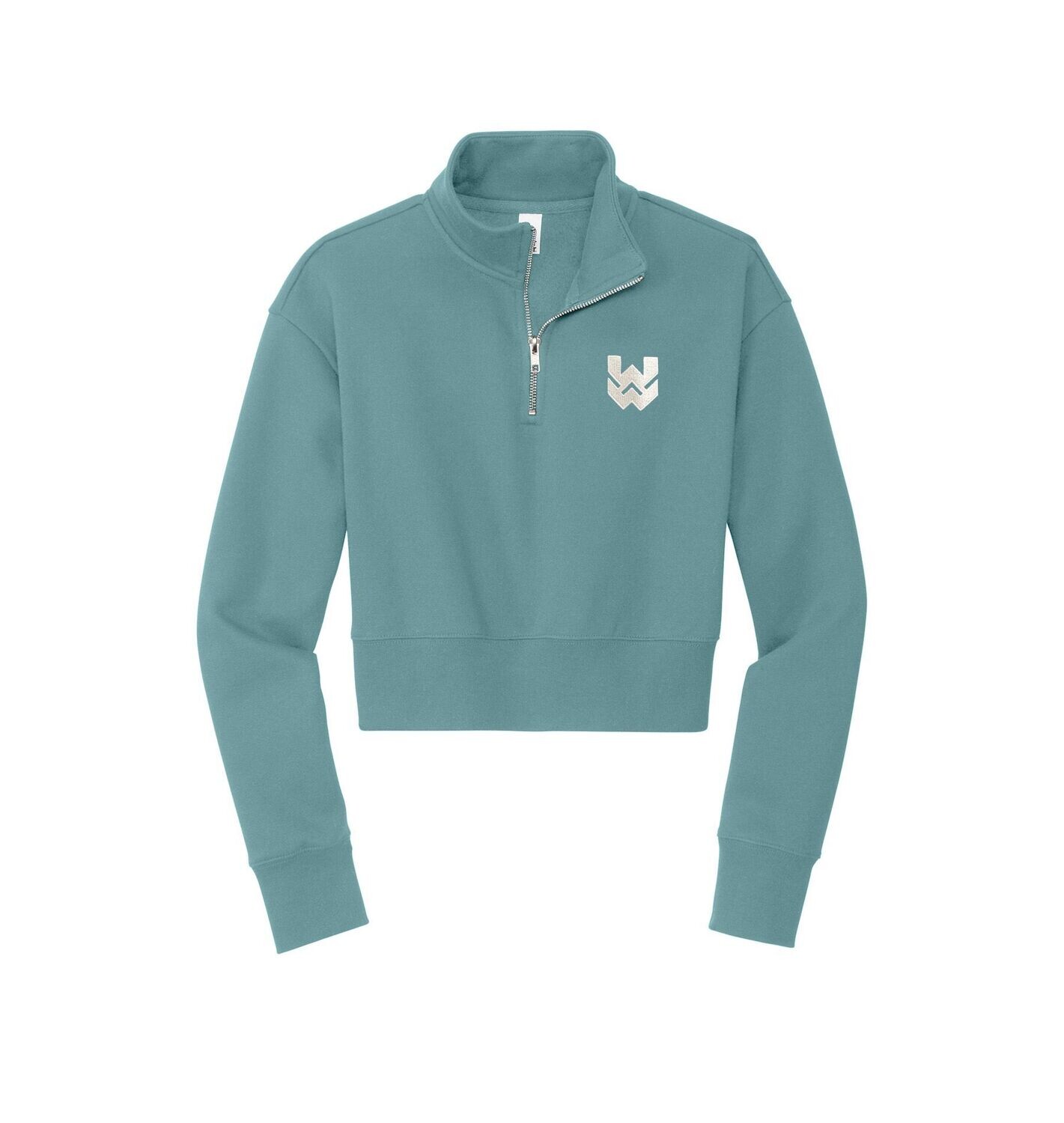 Wenatchi Wear Fleece 1/2 Zip Pullover - Teal