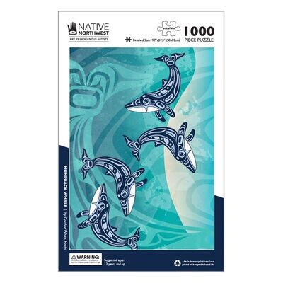 1000 Piece Jigsaw Puzzle - Humpback Whale