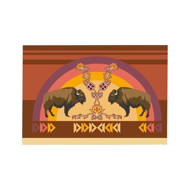 Buffaloes - Postcard