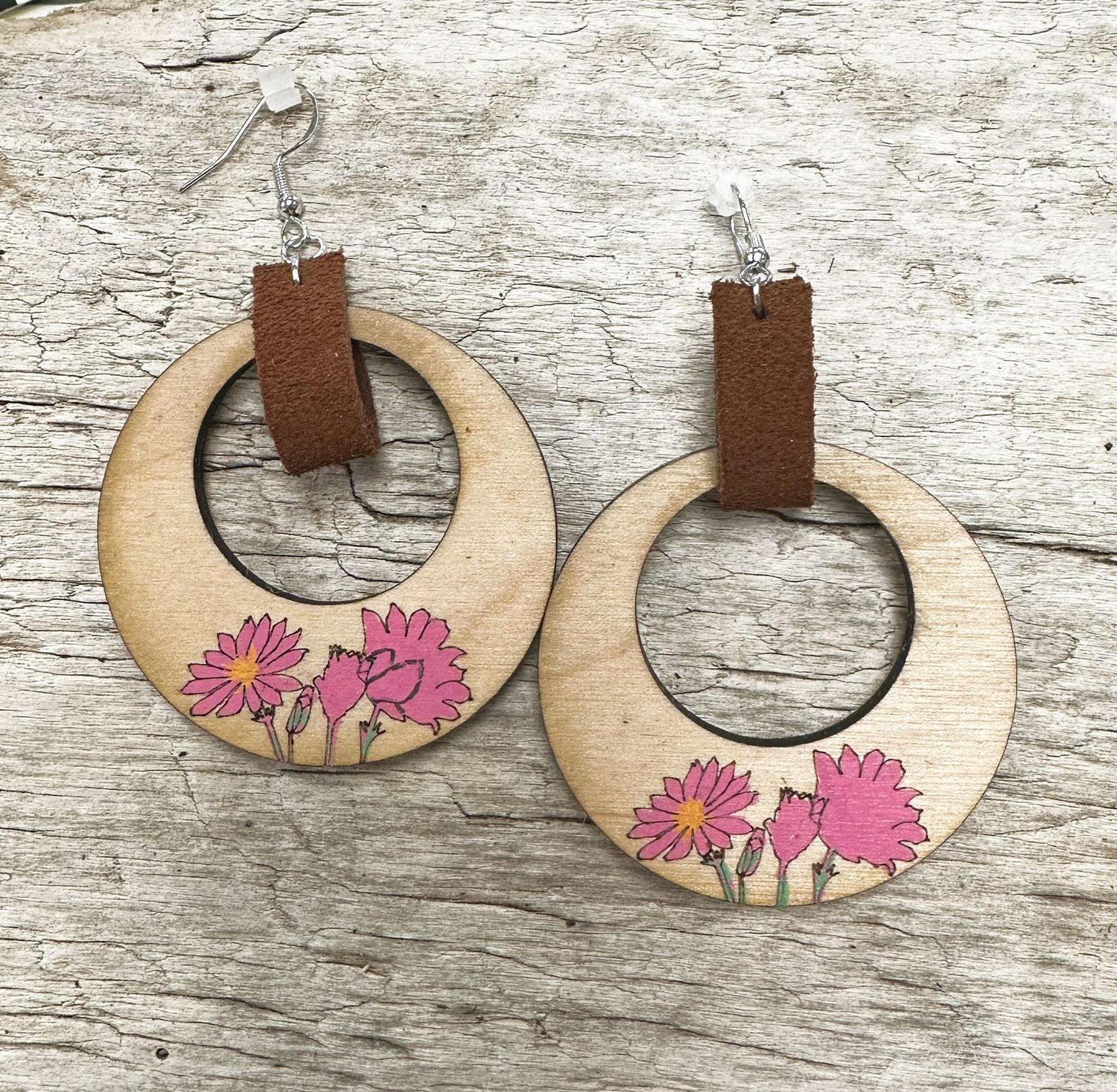 Bitterroot earrings
