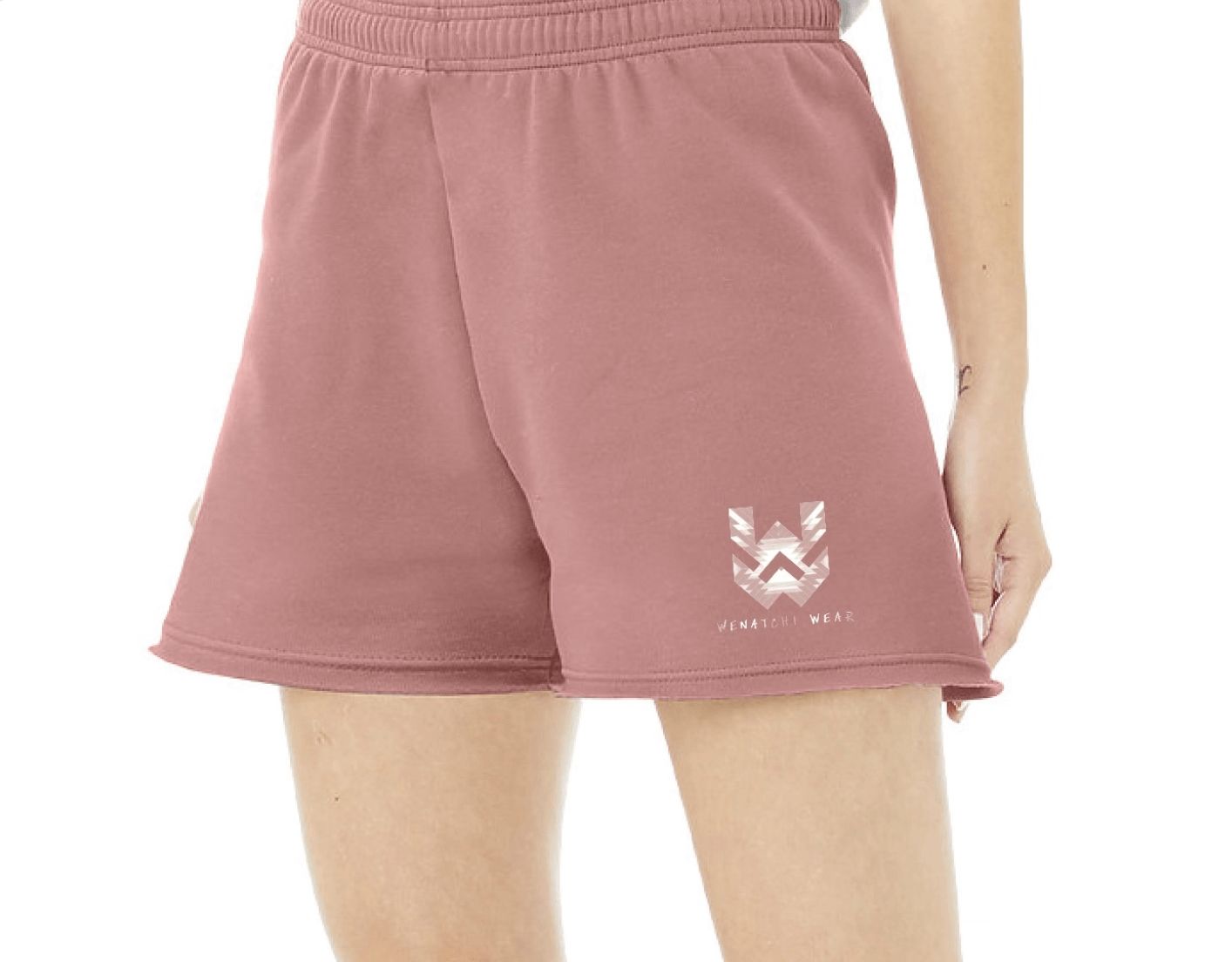 WWTribal Fleece Shorts - Mauve