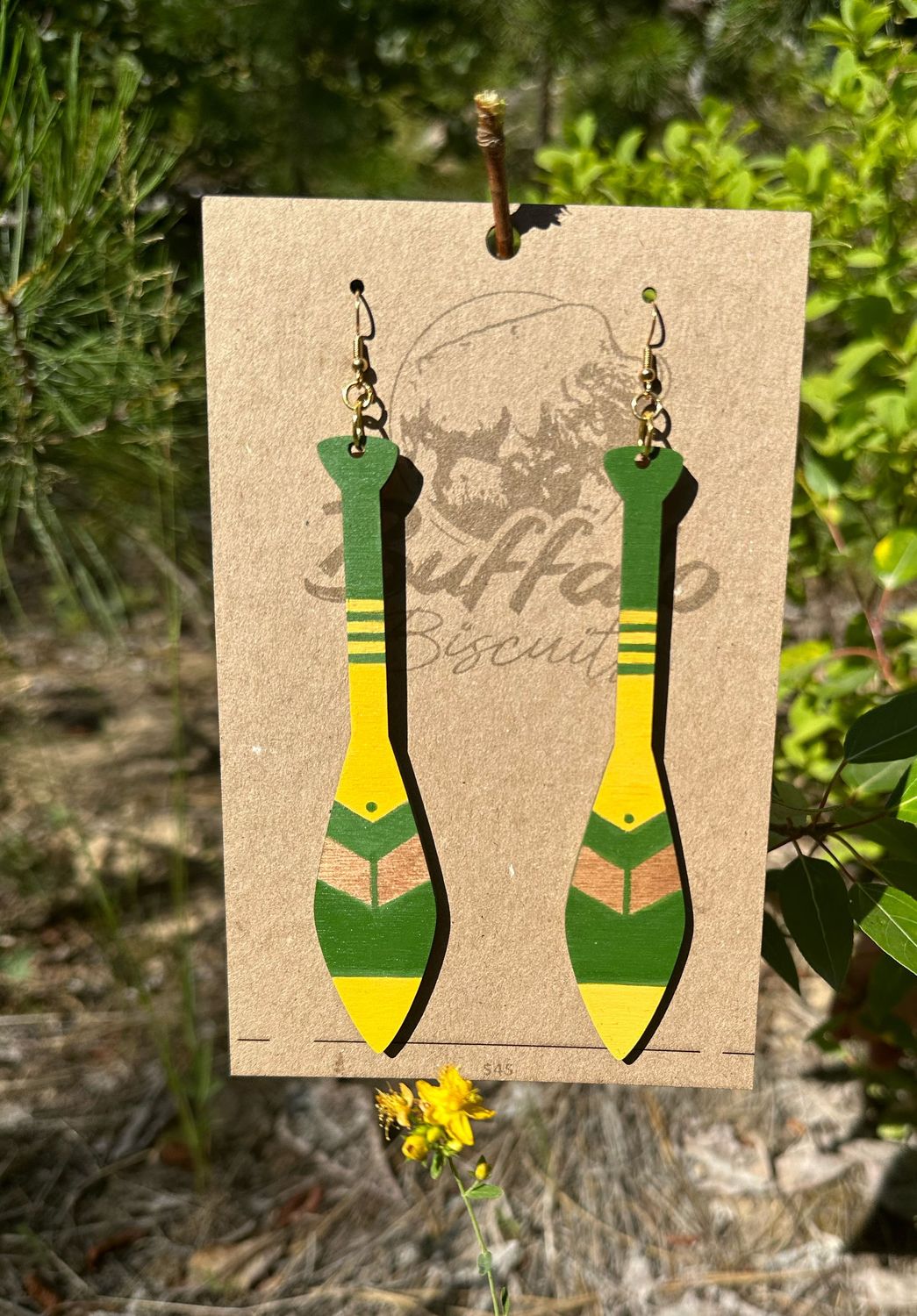 Paddle Earrings - ducks