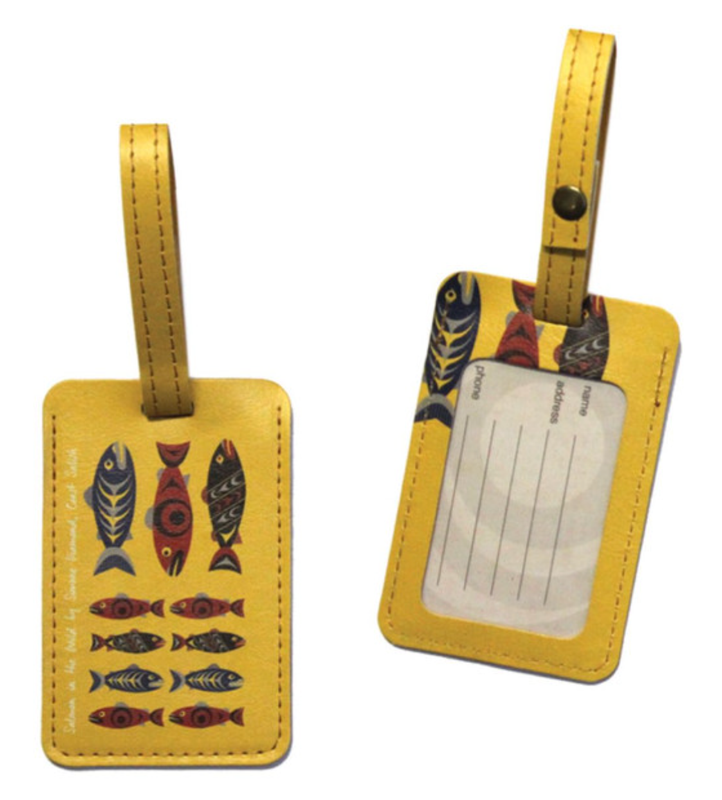 Luggage Tag - Salmon in the Wild