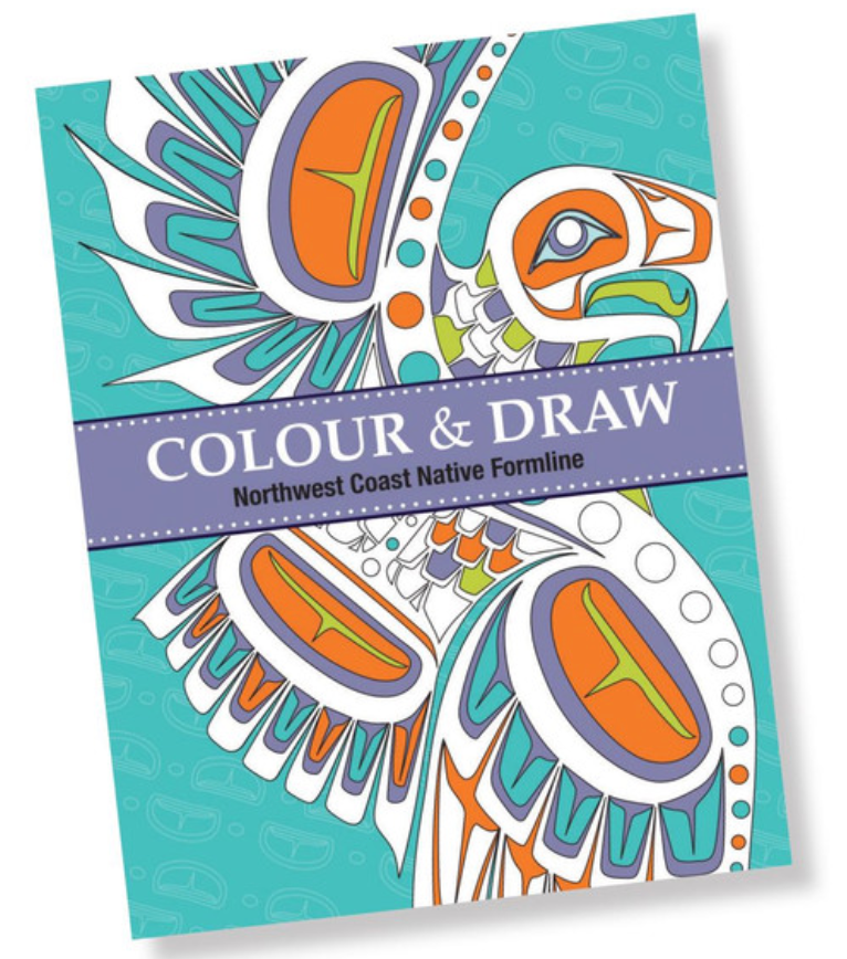Colouring Book - Colour & Draw: Northwest Coast Native Formline