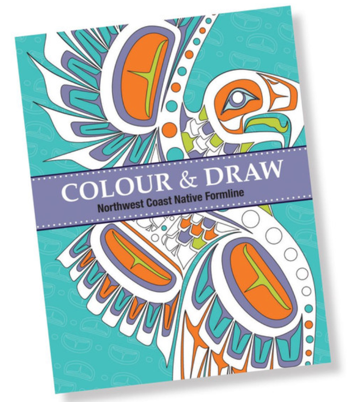 Colouring Book - Colour & Draw: Northwest Coast Native Formline