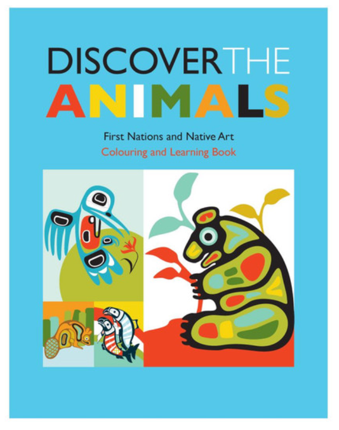 Colouring Book - Discover the Animals