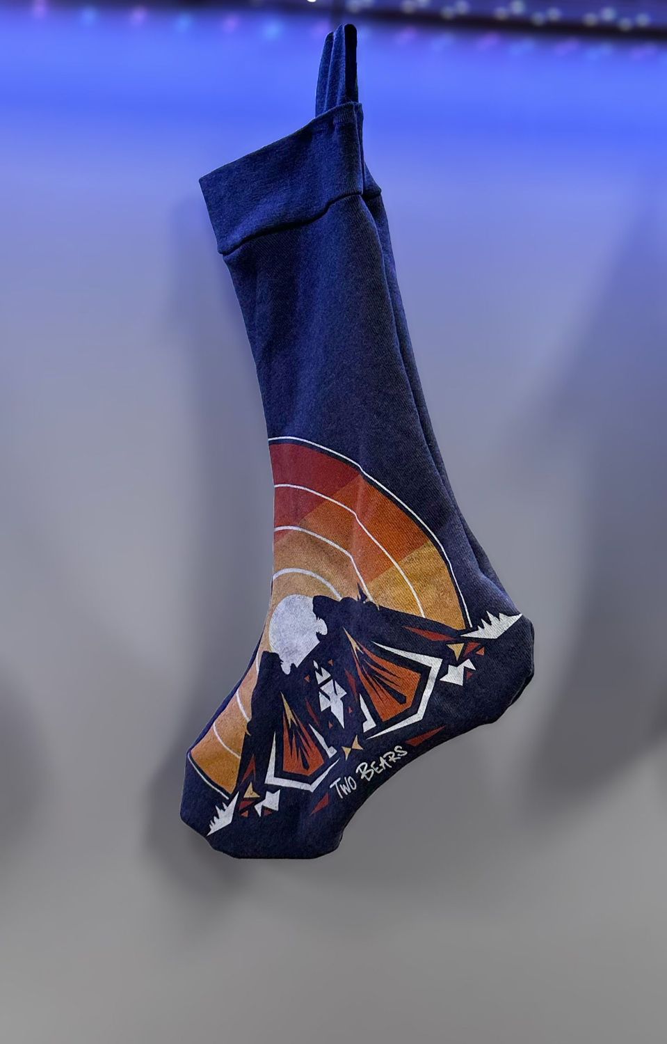 Upcycled fleece stockings
