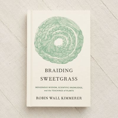Braiding Sweetgrass Book - hardcover
