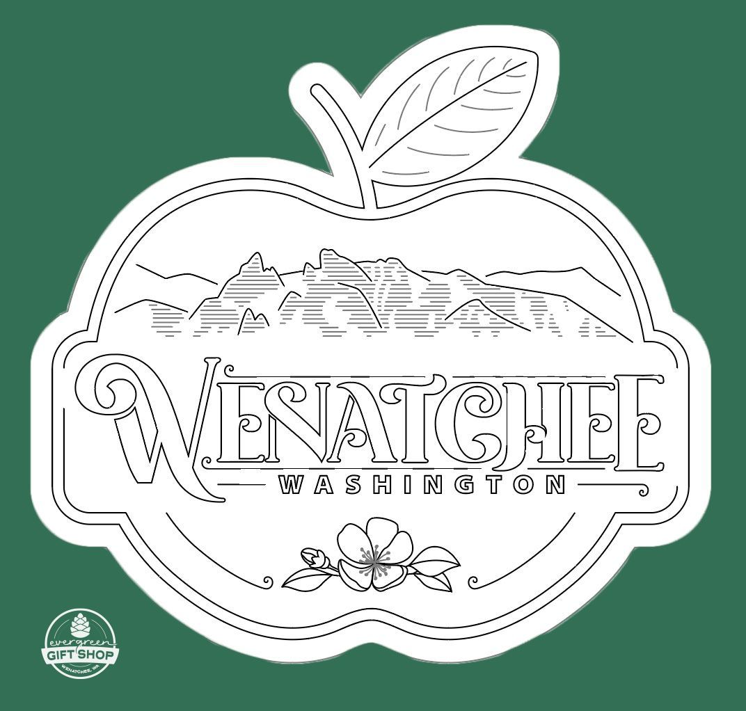 Paint your own Wenatchee puzzle!