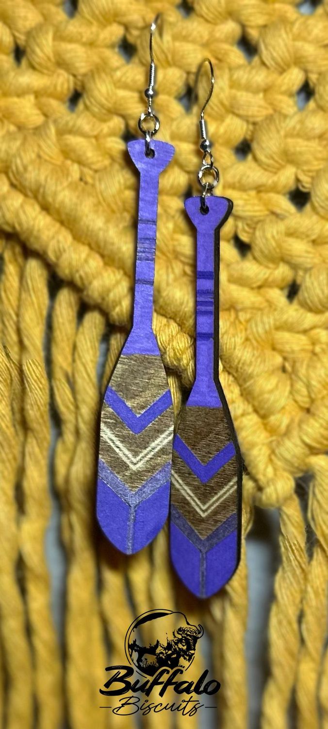 Paddle Earrings - šwíywiyt ?