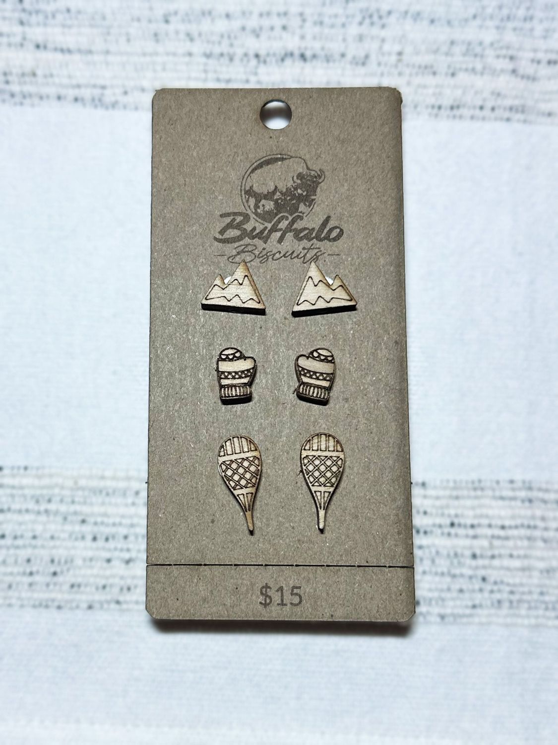 Christmas stud earring - 3 pack
